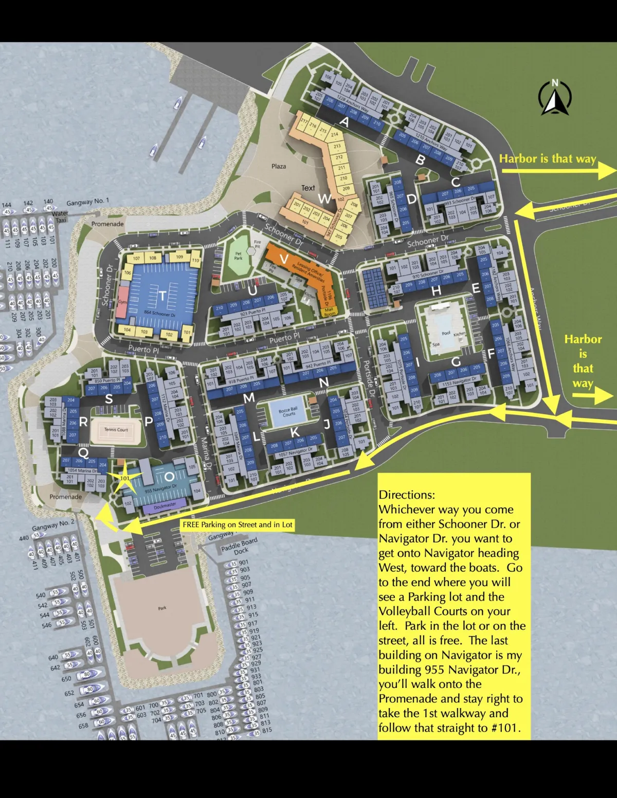 Location, Map, Directions, Parking