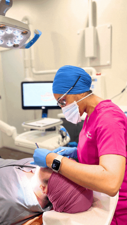 Dr. Kaur 00,000 procedures over 25 years