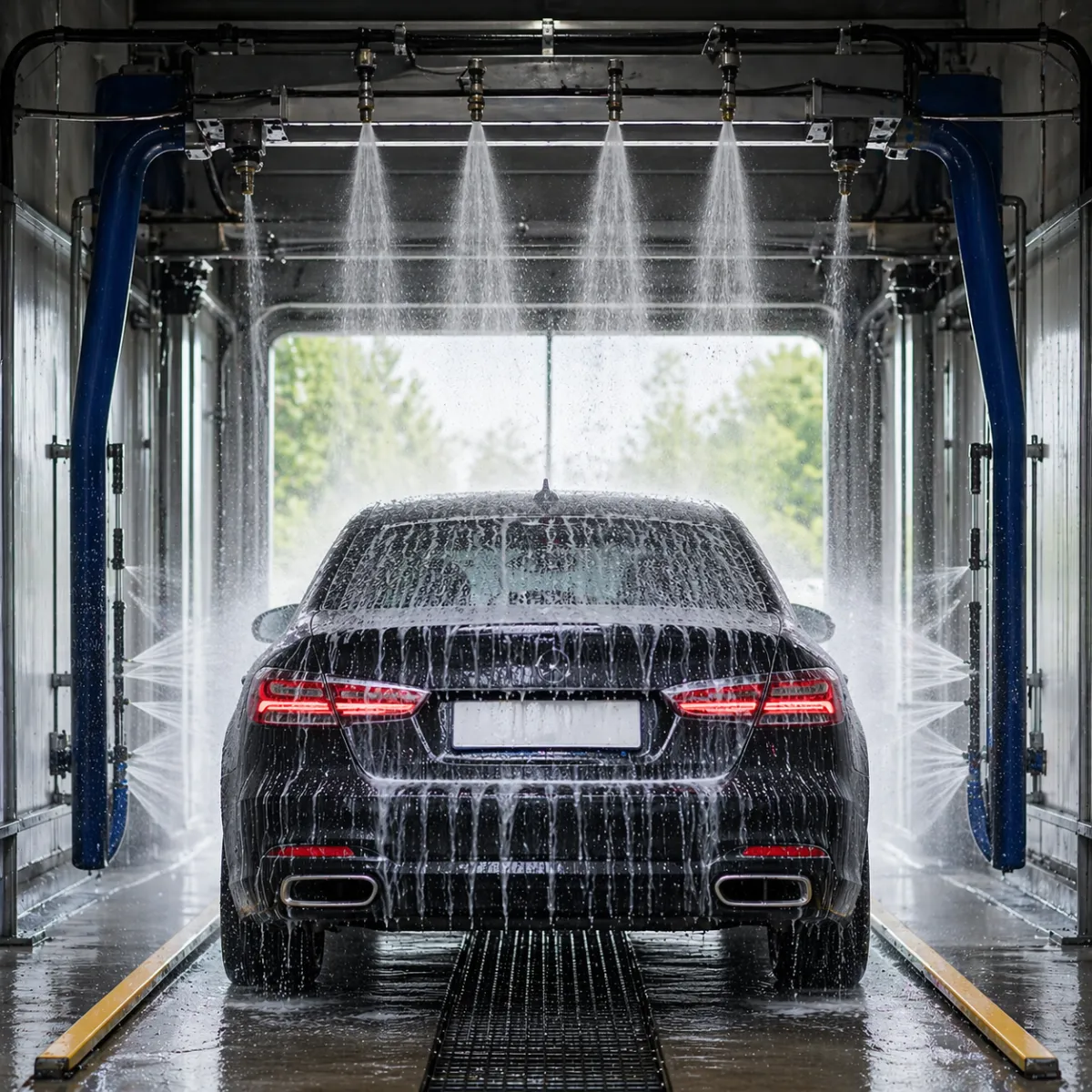 Speed Clean Car Wash tunnel wash location in Waterloo Iowa