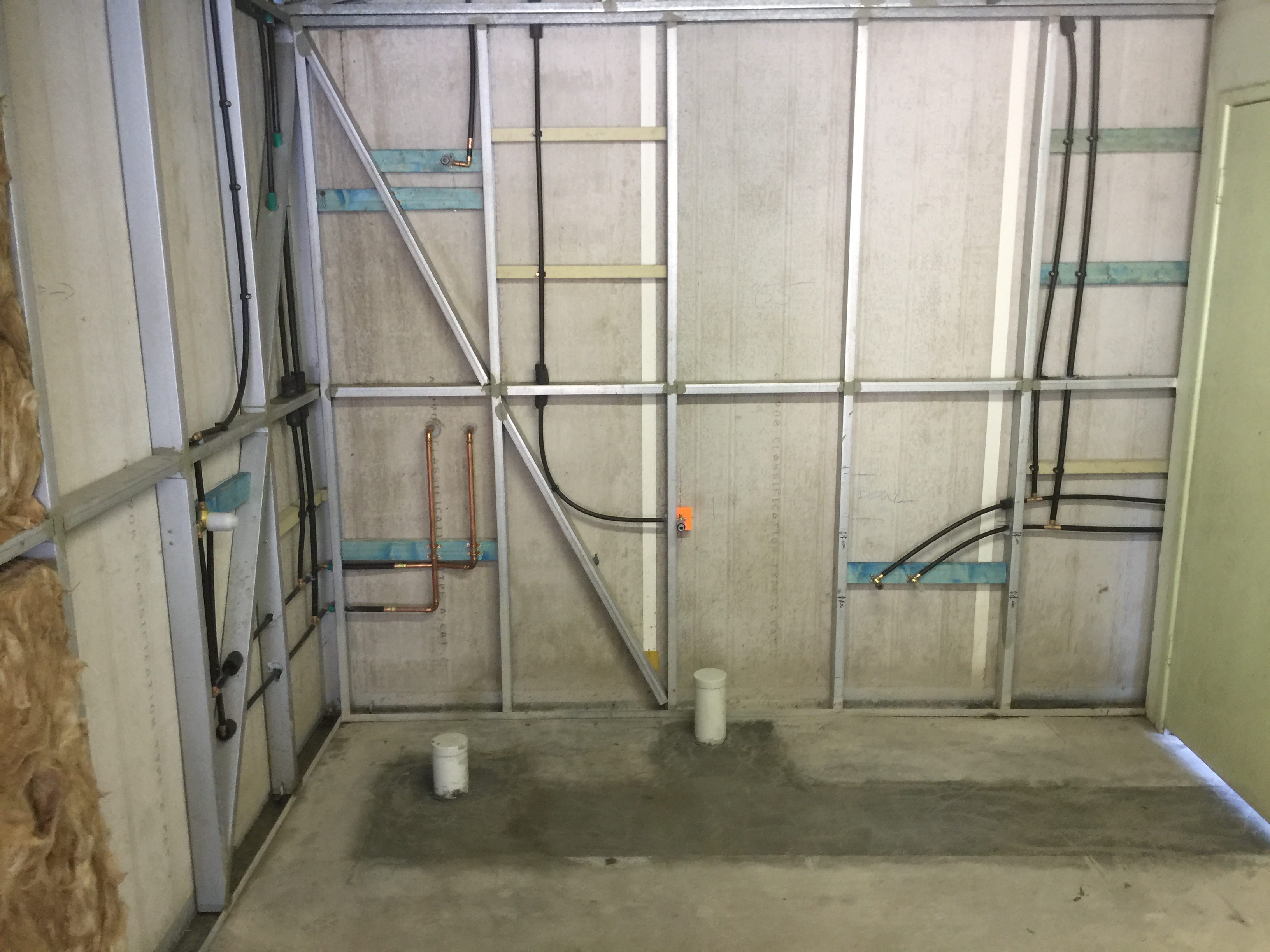 a close up of a metal sink drain