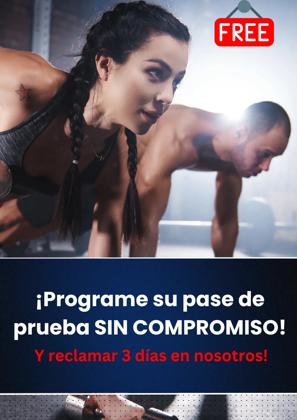 Prueba gratuita de 3 días en nuestro mejor gimnasio en houston