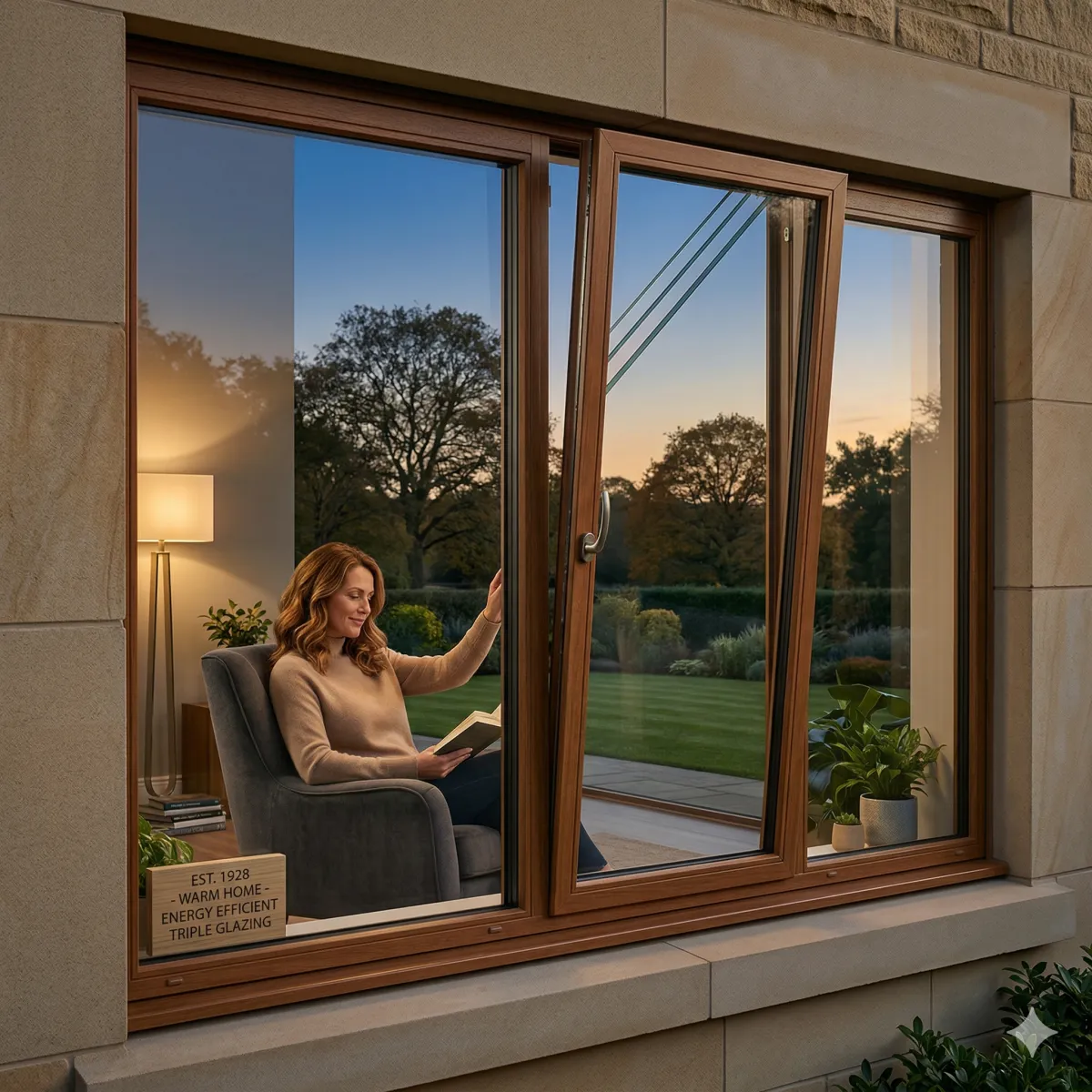 High-performance A++ rated double glazing installed in an executive Milngavie detached home.