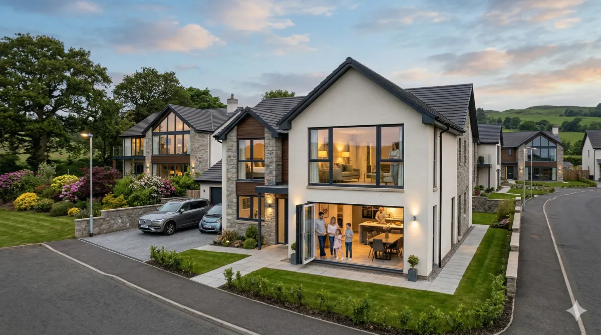 Luxury double glazing and secondary glazing installations for premium homes across Newton Mearns.
