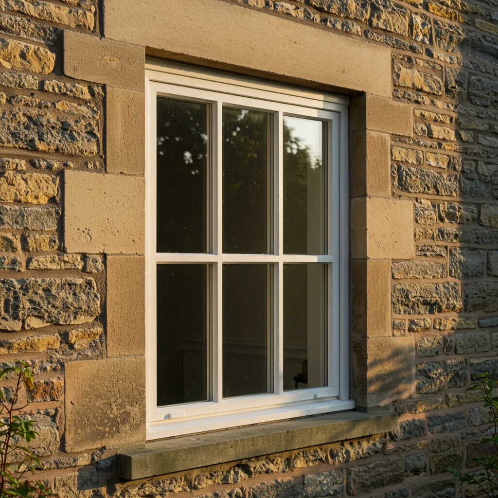 Pristine flush sash modern heritage window