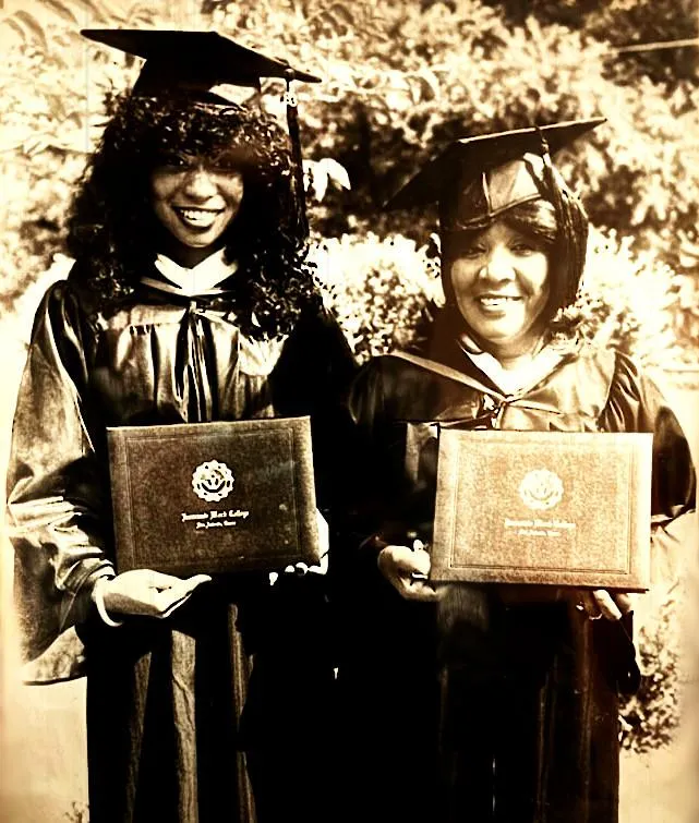 Donna Gordon and her Mother, Ruth Statham, graduated together from University of the Incarnate Word in 1983.