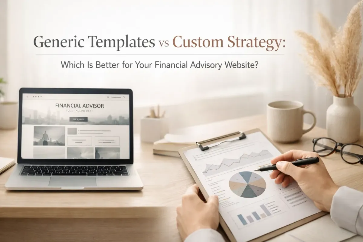 Generic Templates vs Custom Strategy: Which Is Better for Your Financial Advisory Website?