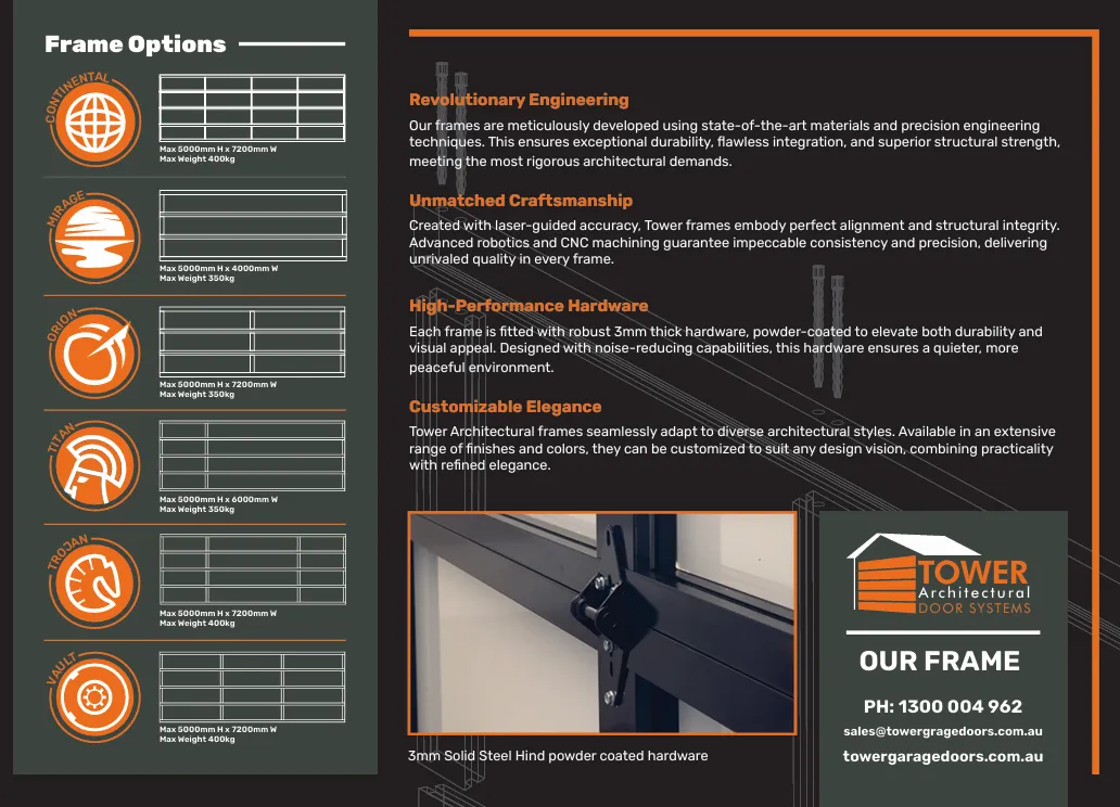 Frame Structure Brochure