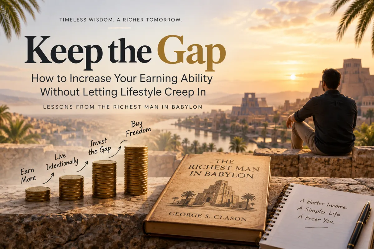 Keep the Gap - The Most Important Lesson I Took From The Richest Man in Babylon