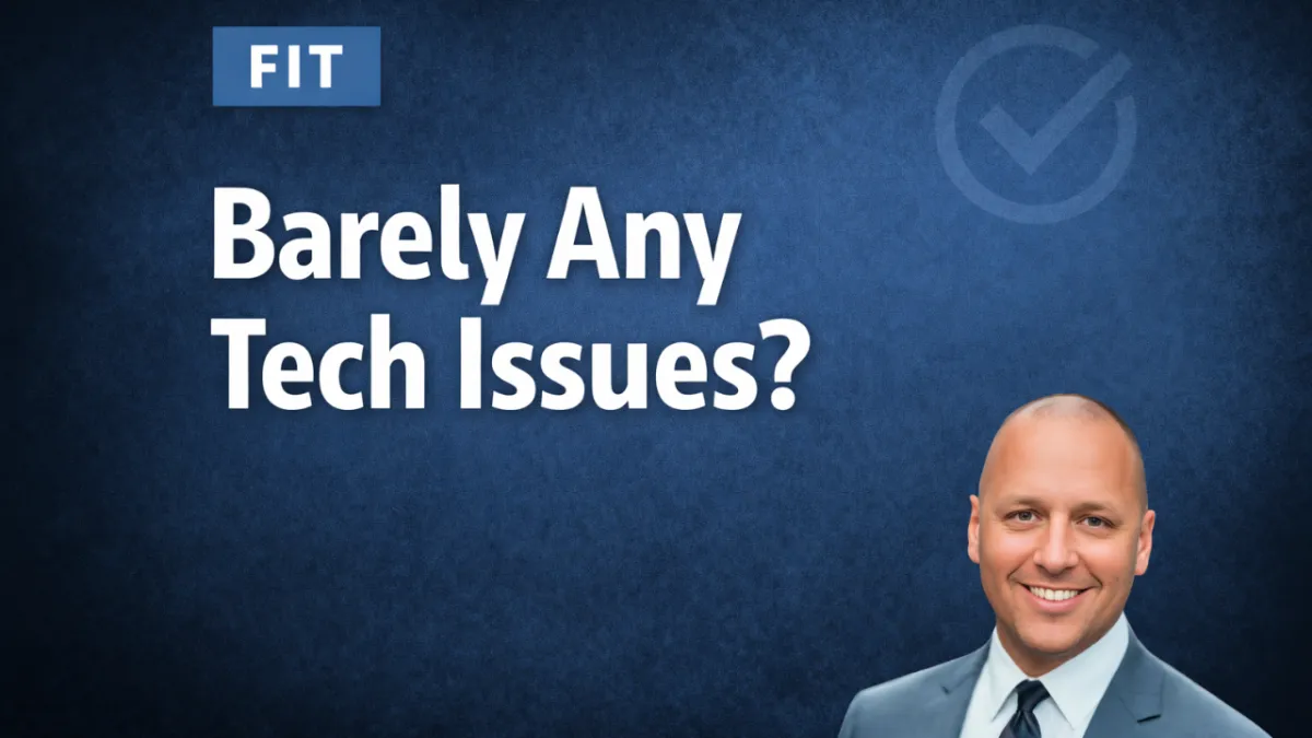 What If We Barely Have Tech Issues Right Now? | Roanoke IT Guide