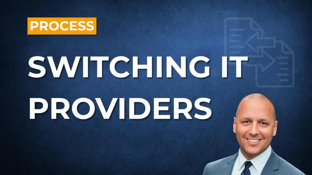 How to Switch IT Providers (Without Disrupting Your Business)