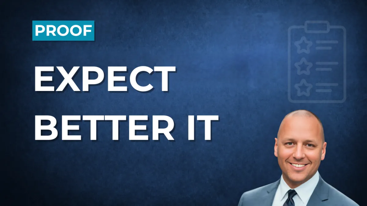 What Businesses Should Expect From a Great IT Provider (A Clear Standard)