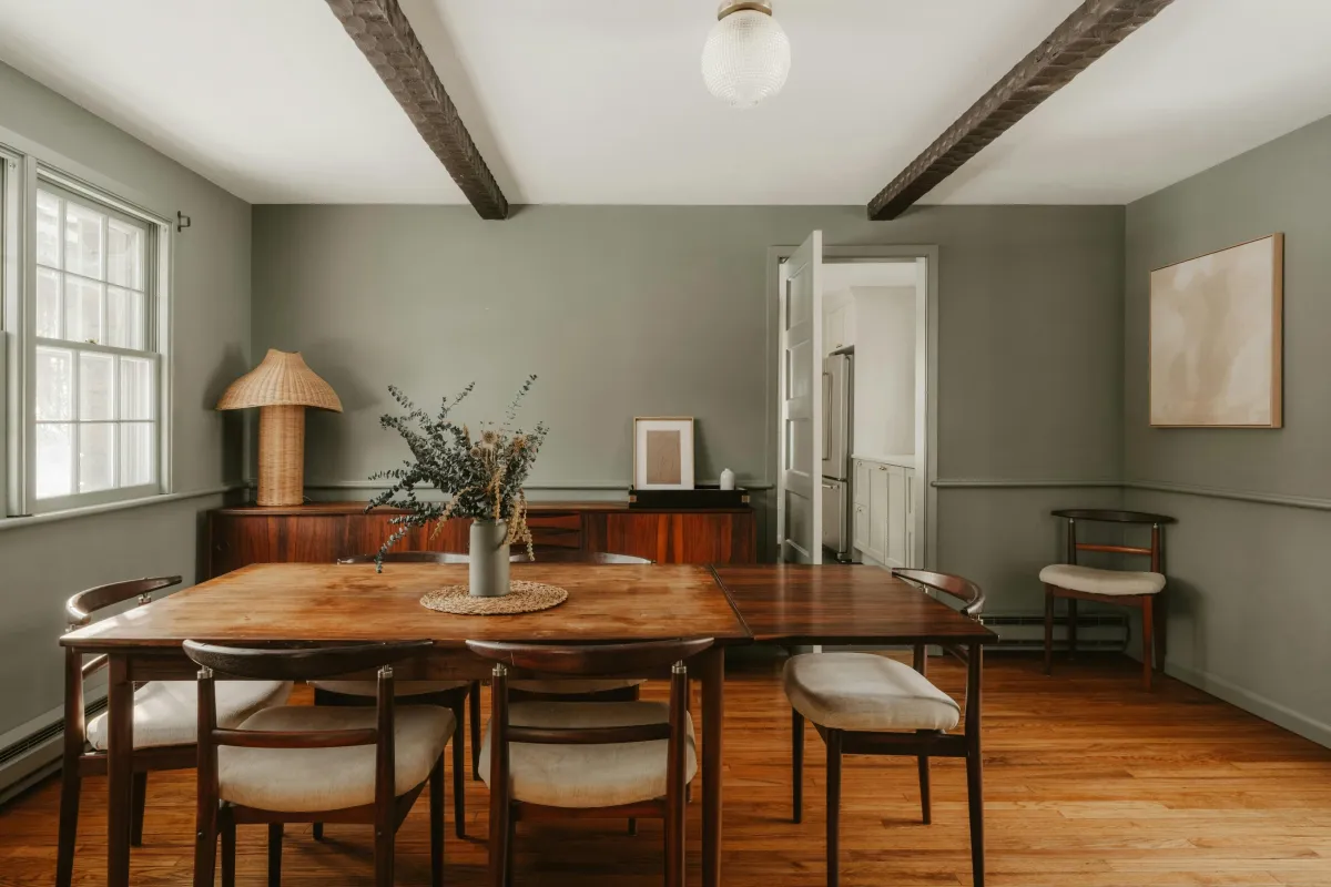 Professional interior painting with smooth modern finish.