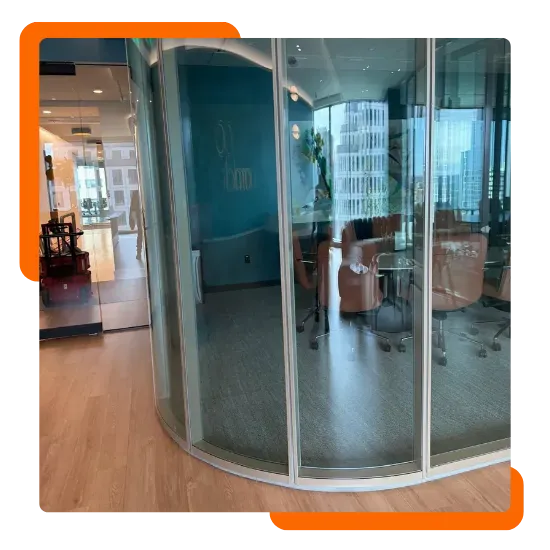Flexible modular partition walls for organized work areas