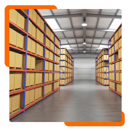 Warehouse rack installation completed in Chicago, IL