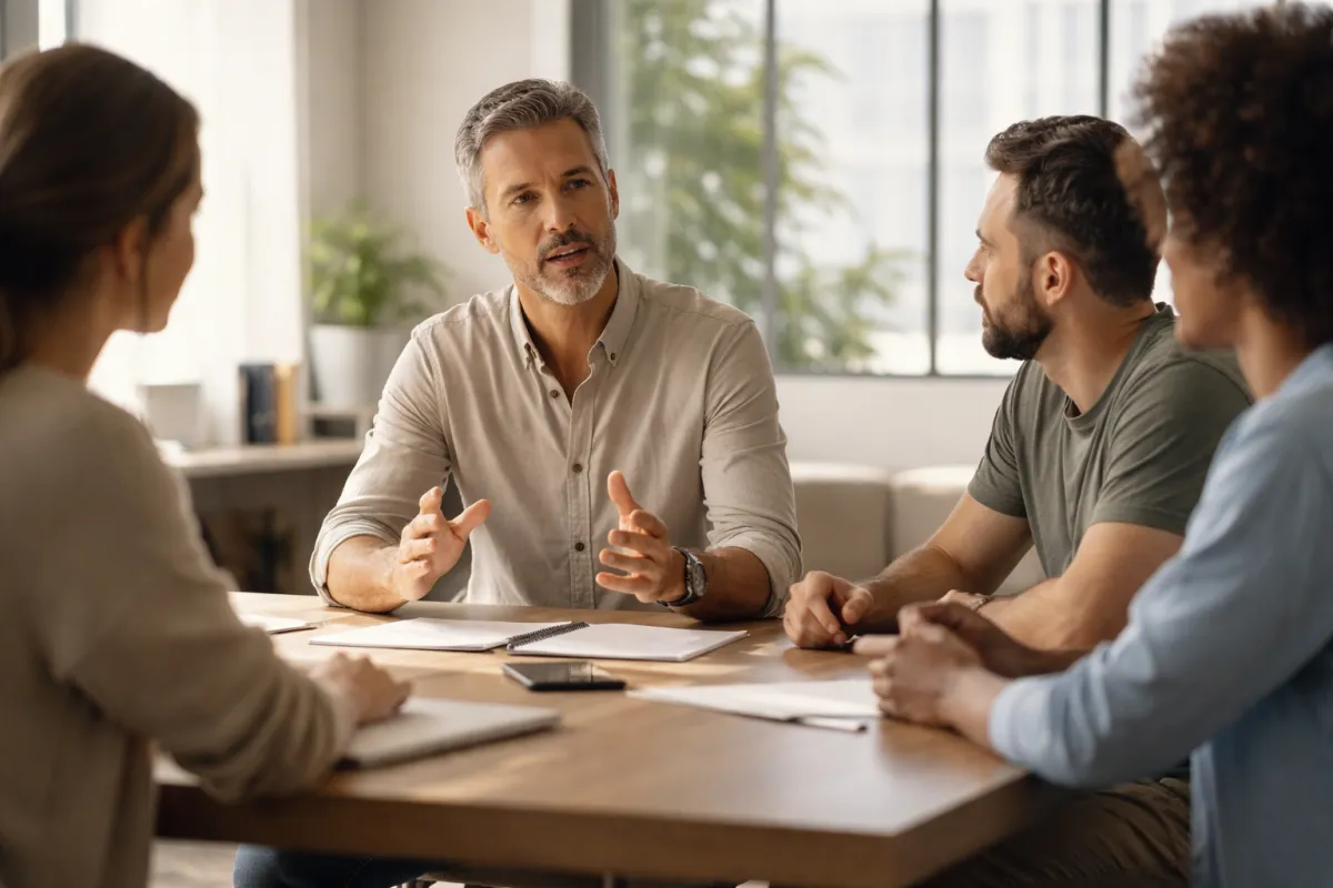 A quiet expression of clarity — when a leader’s presence turns inner alignment into visible impact.