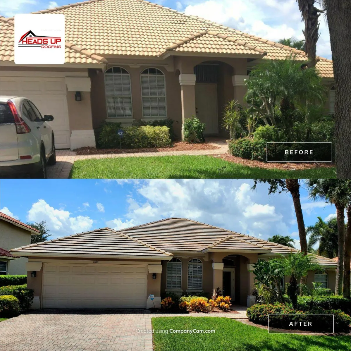 About Heads Up Roofing | Before & After