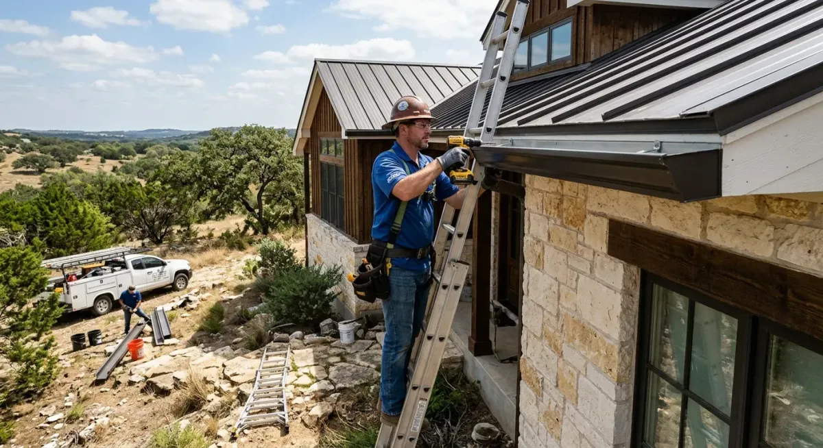 Guttering in Kerrville