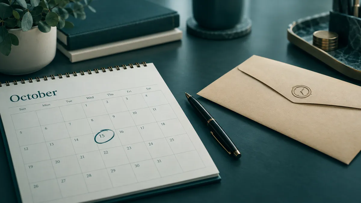 October 15 Tax Deadline: What Extension Filers Must Know Right Now