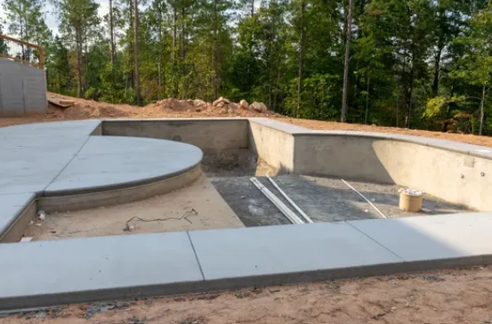 Concrete Pool Deck Construction