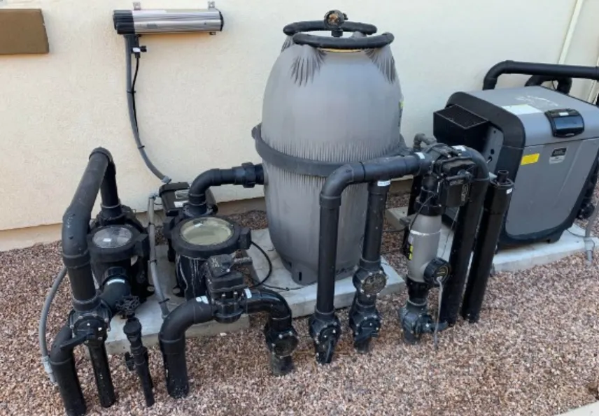 Pool Equipment Removal & Relocation