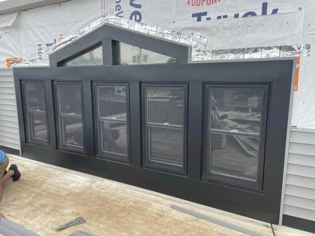 New windows on a home