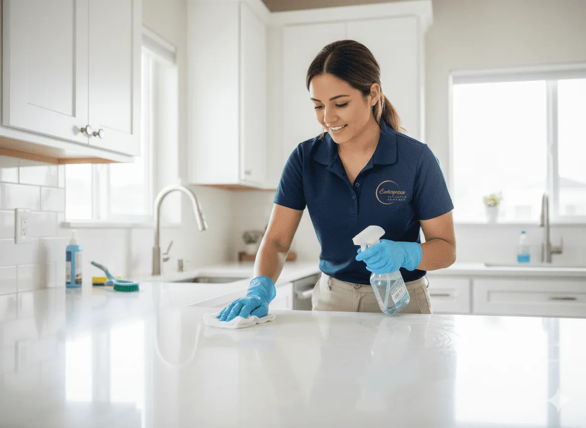 Deep cleaning service for residential kitchens in Denver metro area by Enterprise Cleaning Company