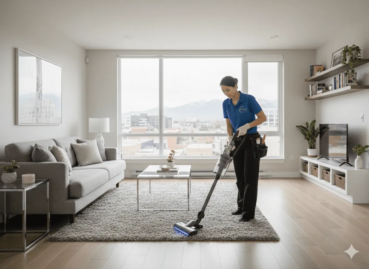 Standard house cleaning service in Denver metro area maintaining clean living spaces