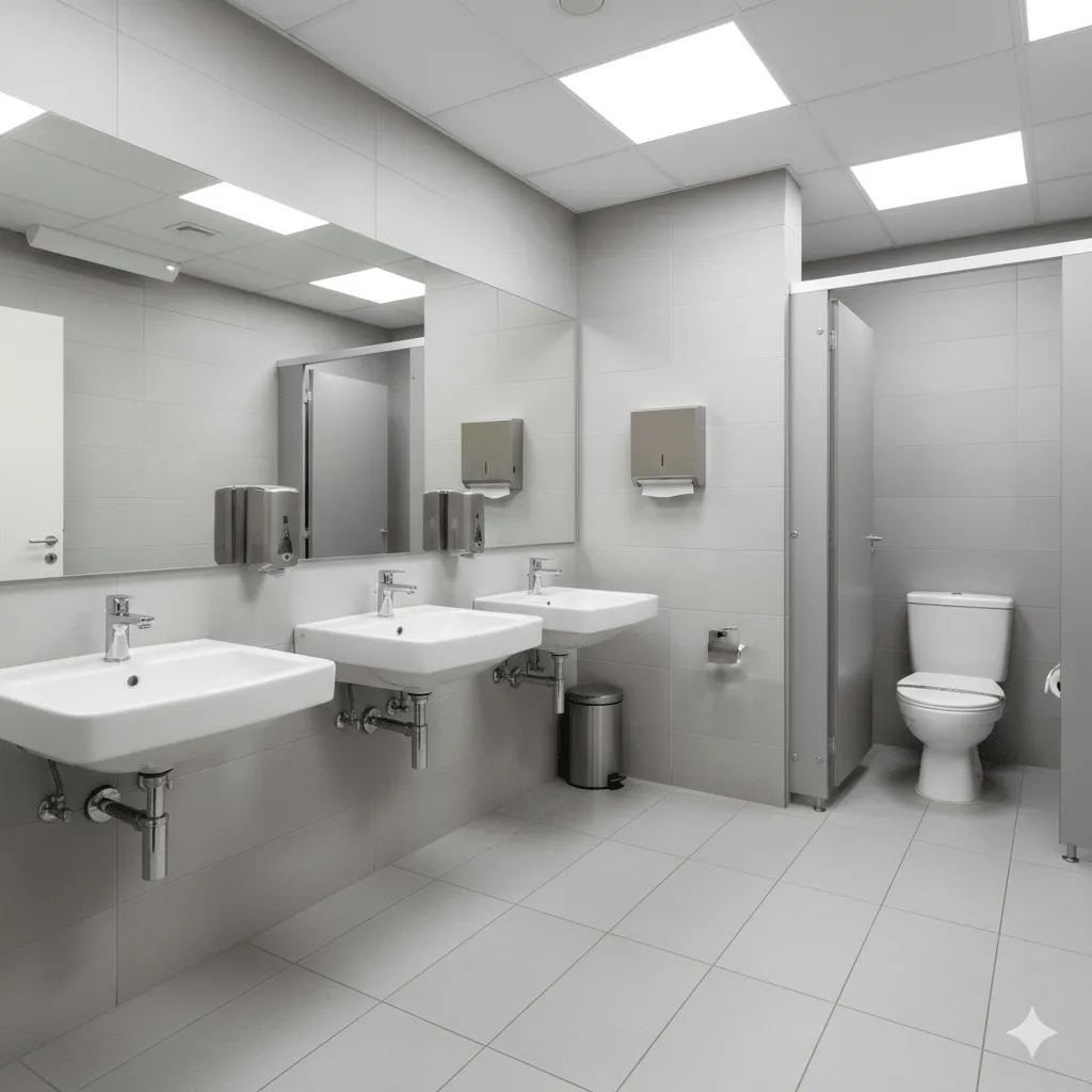 Commercial restroom cleaning and sanitization services for Broomfield area businesses