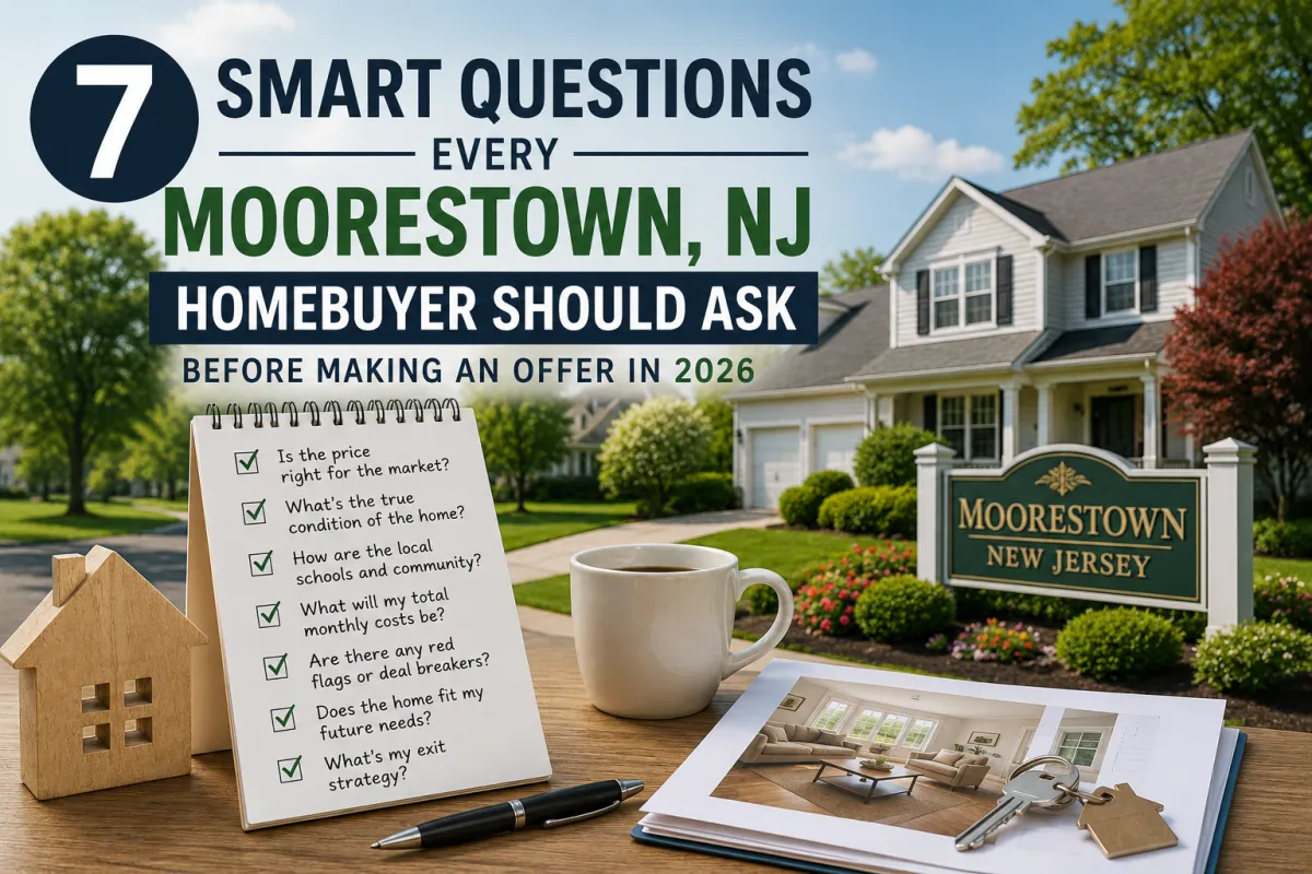 Realtor in Moorestown, NJ helping homebuyers find the right property in Moorestown, Hainesport, Mount Laurel, Cherry Hill, Westampton, and Bucks County.