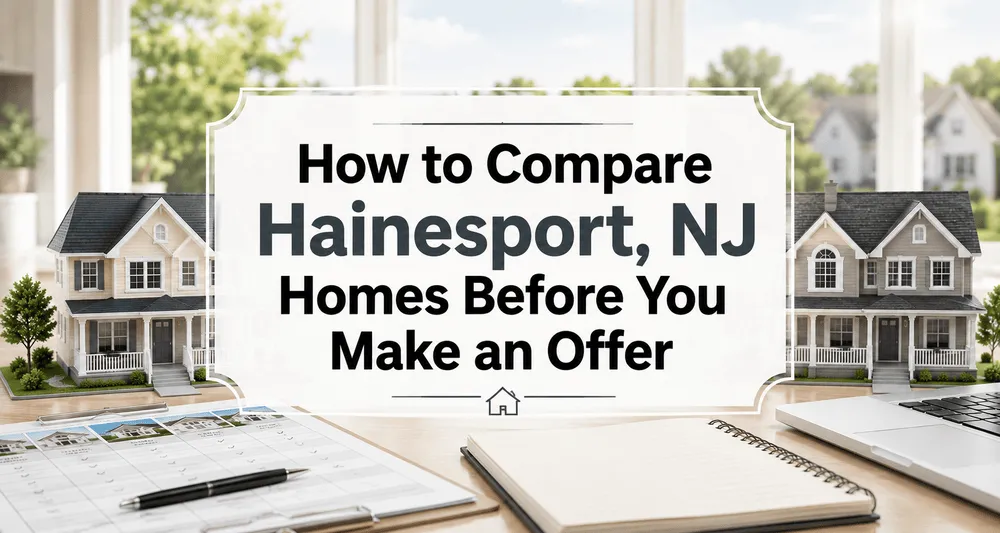 How to Compare Hainesport NJ Homes Before Making a Real Estate Offer