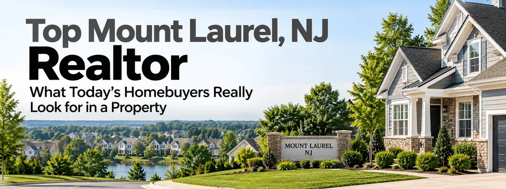 Top Mount Laurel, NJ Realtor helping homebuyers find properties with the features they want
