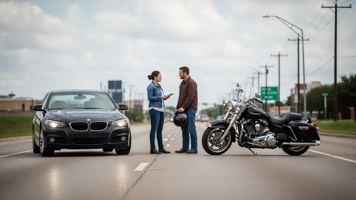 Hit by an Uninsured Driver on Your Motorcycle in Texas
