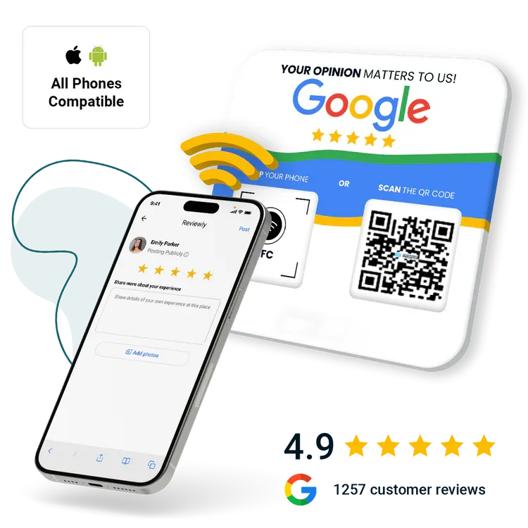 google review cards