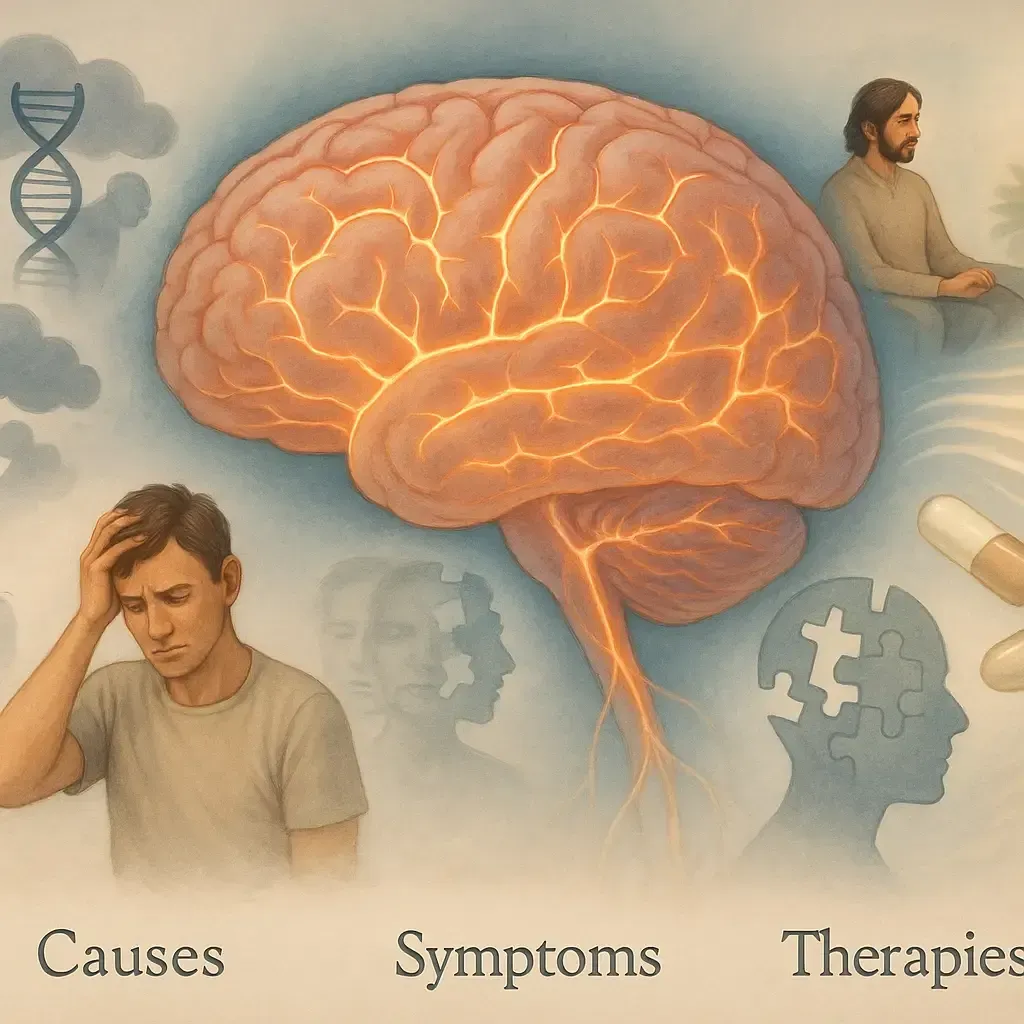 Speech-language therapist guiding cognitive communication disorder therapy session