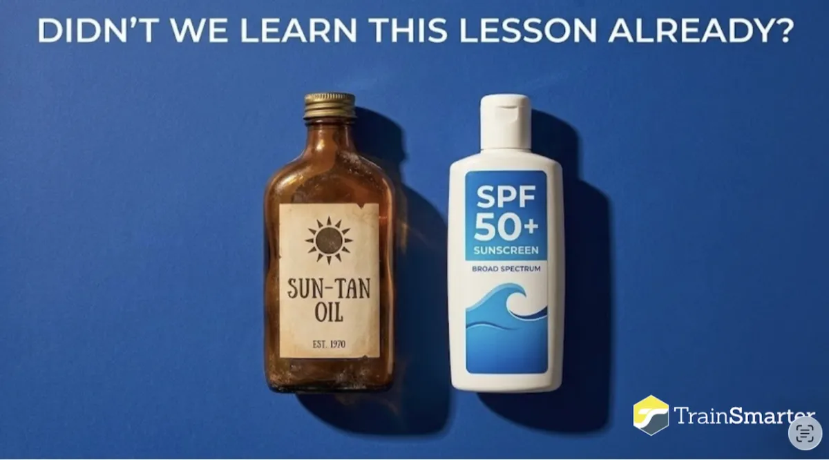 A new sunscreen ingredient just got approved. A dangerous new tanning trend just went viral. Here are the two diametrically opposed stories!