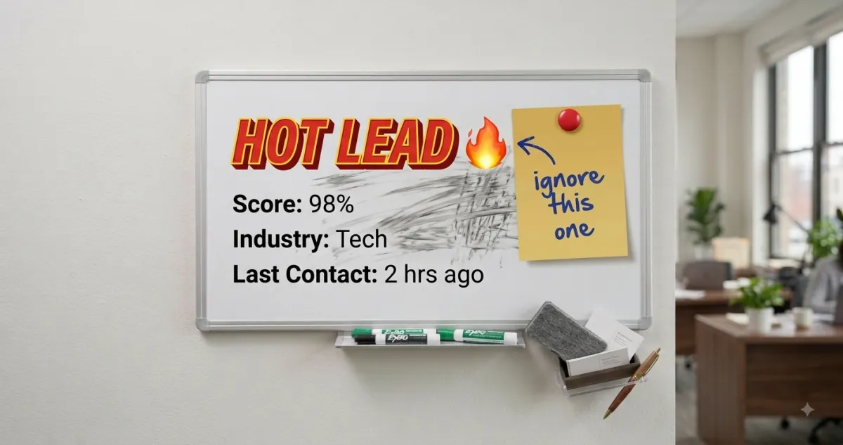 Are your lead scores real or just put there for show?
