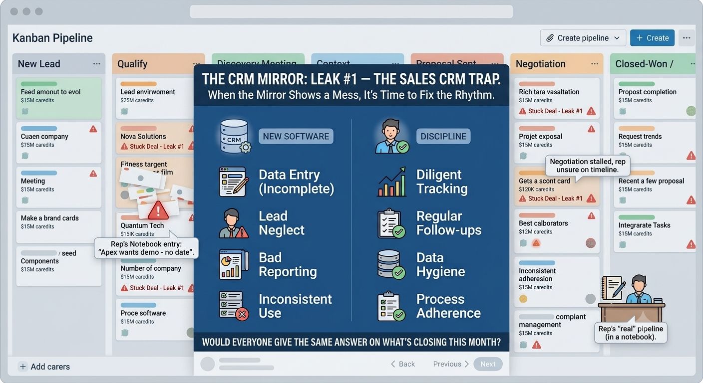 The CRM is a  mess!