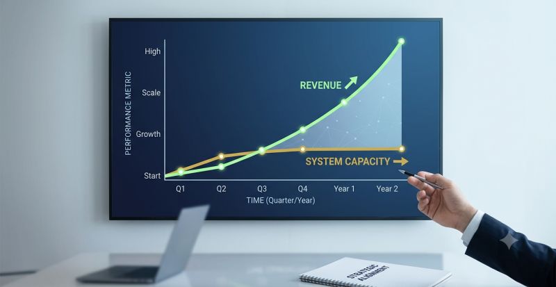 Chart of growth