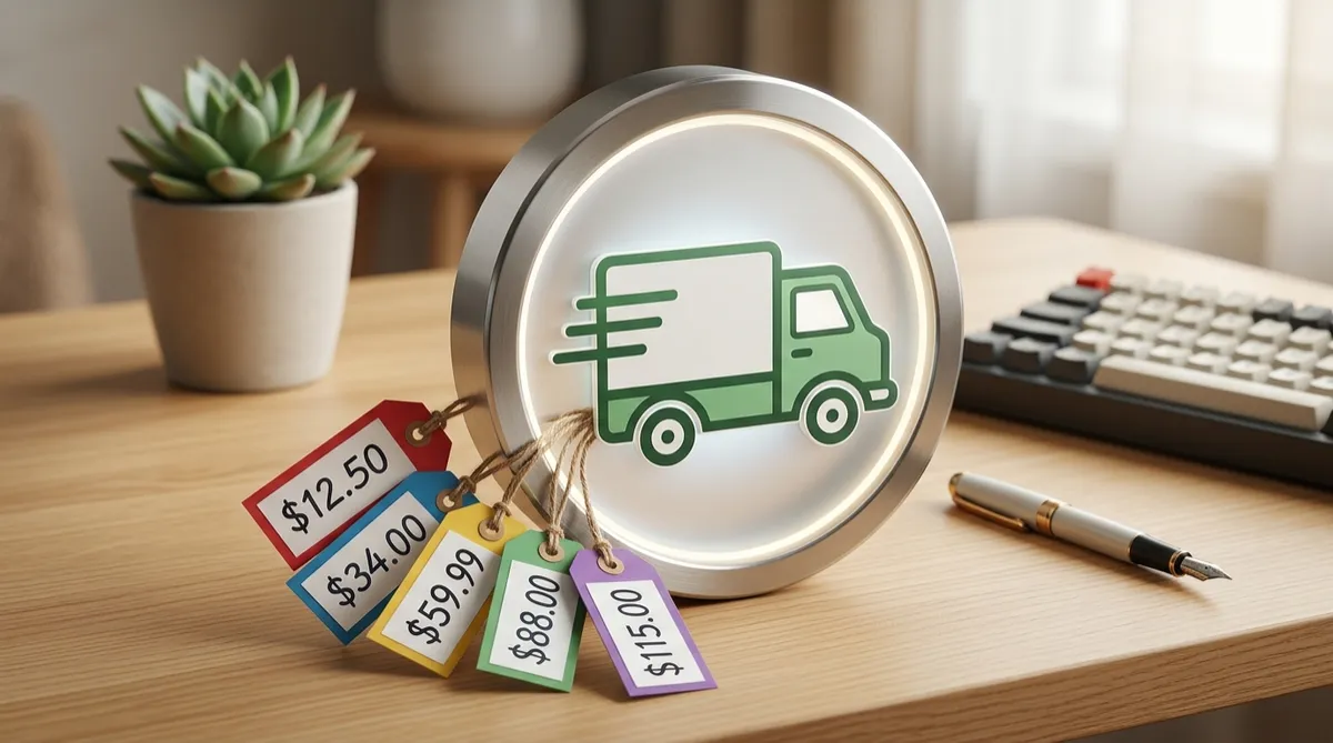 Freight charges can vary