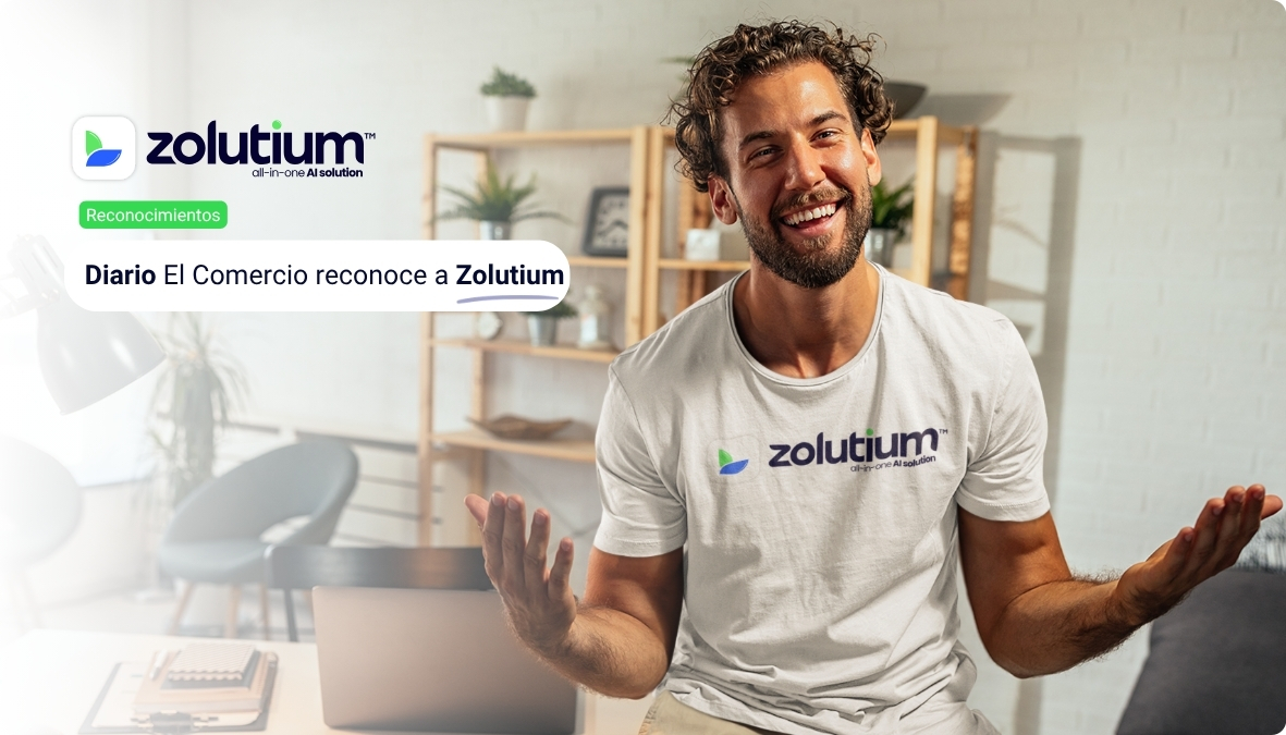 Zolutium: IA Líder en Ventas Reconocida por El Comercio
