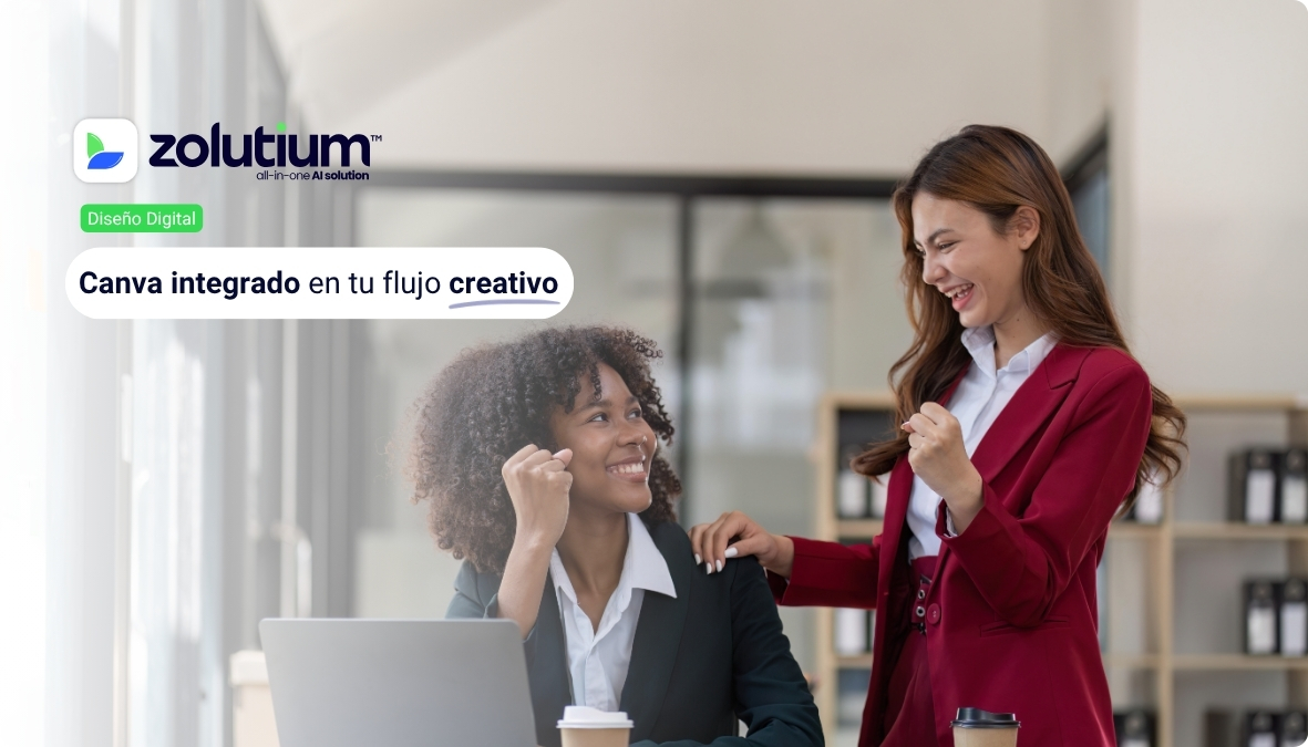 Zolutium integra Canva para un diseño fluido y sin interrupciones