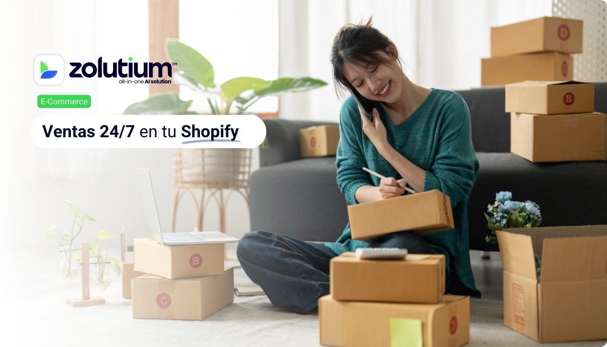 Integra Zolutium con Shopify para el éxito digital