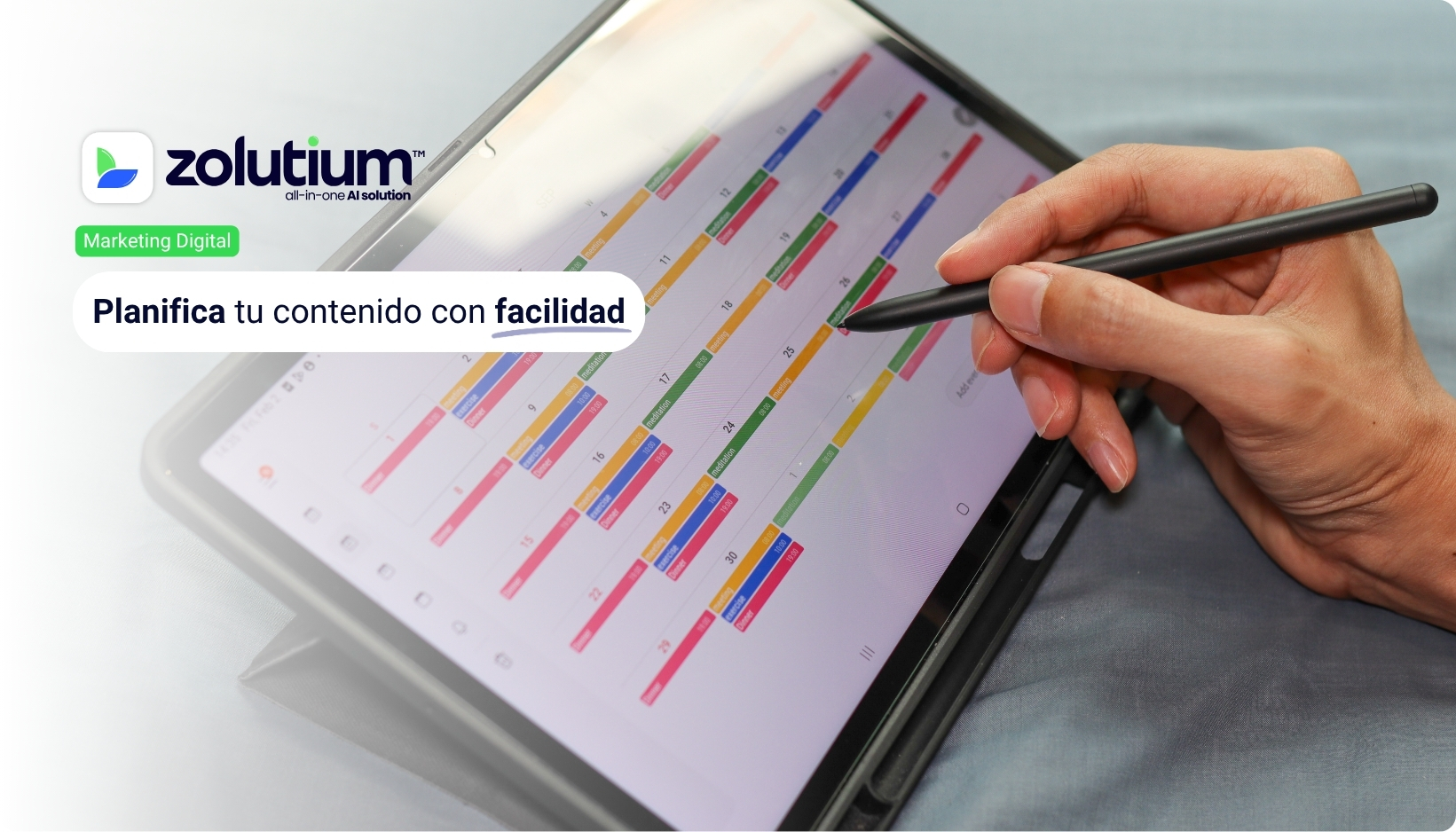 Organiza Redes Sociales con Zolutium