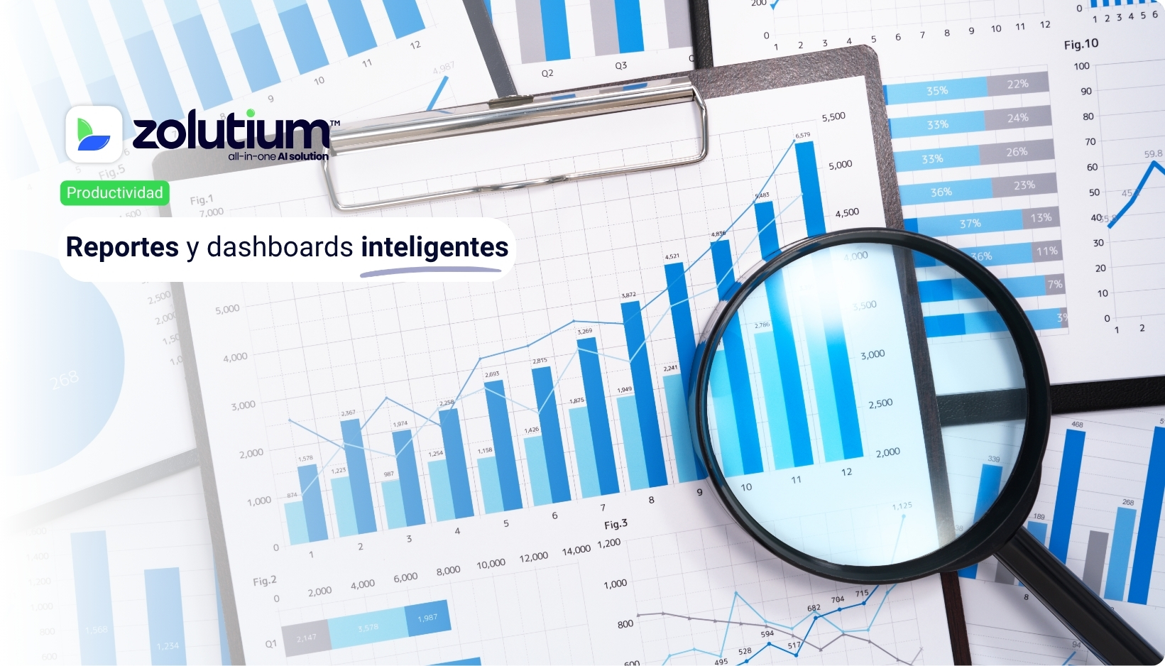 Dashboards de Zolutium: decisiones basadas en datos