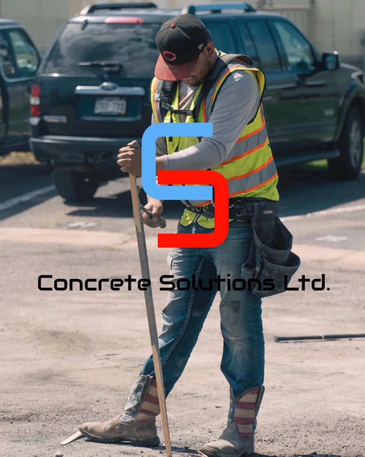 Concrete Solutions worker of the company 