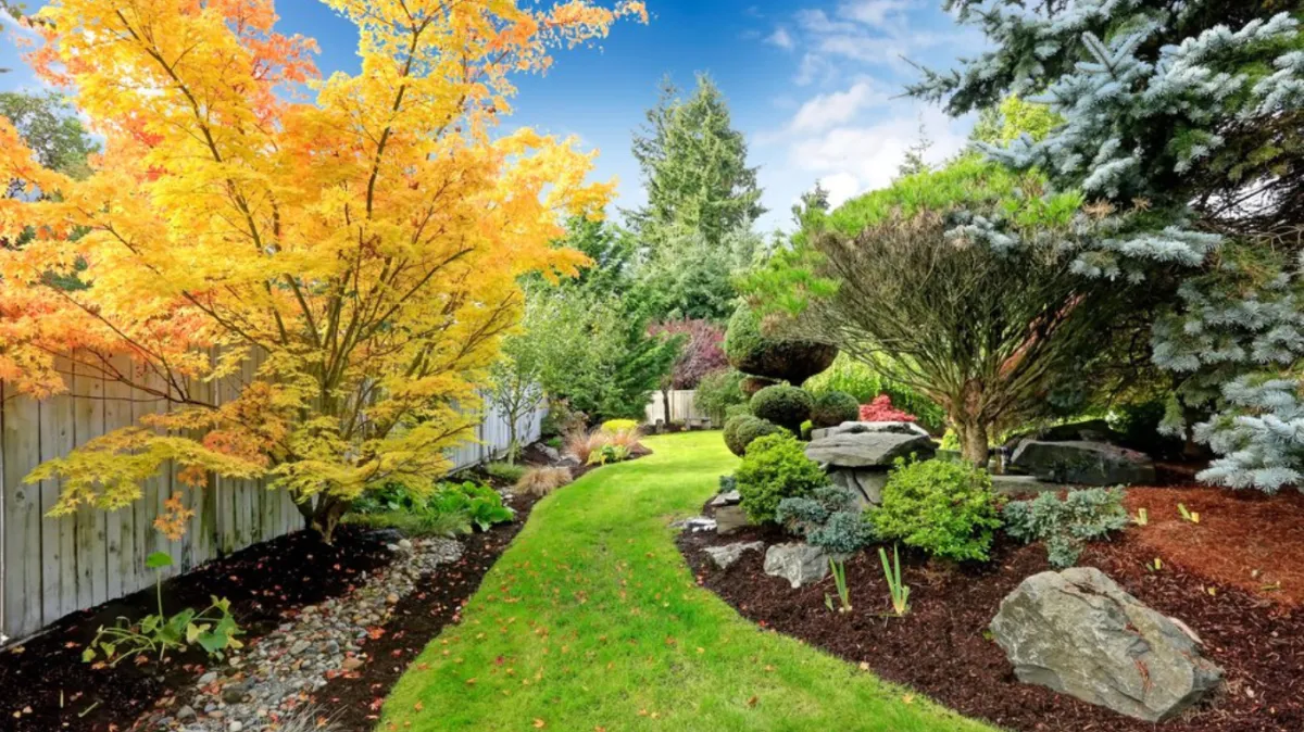 Hardscape Denver team installing Landscape Garden