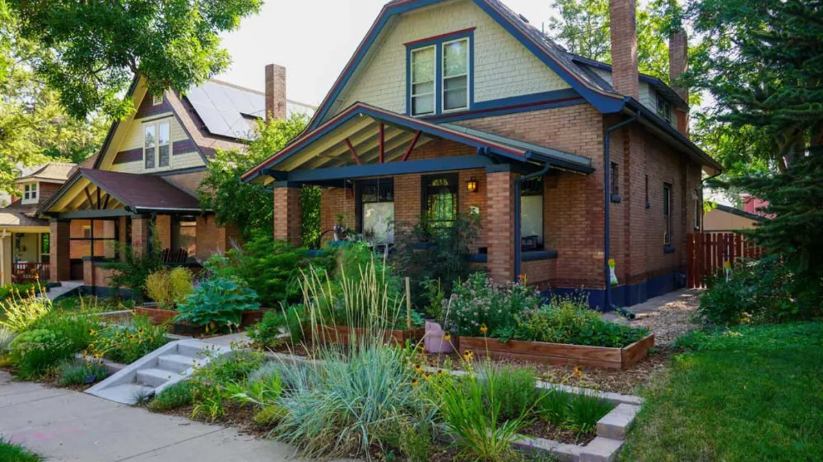 Hardscape Denver team installing Landscape Garden