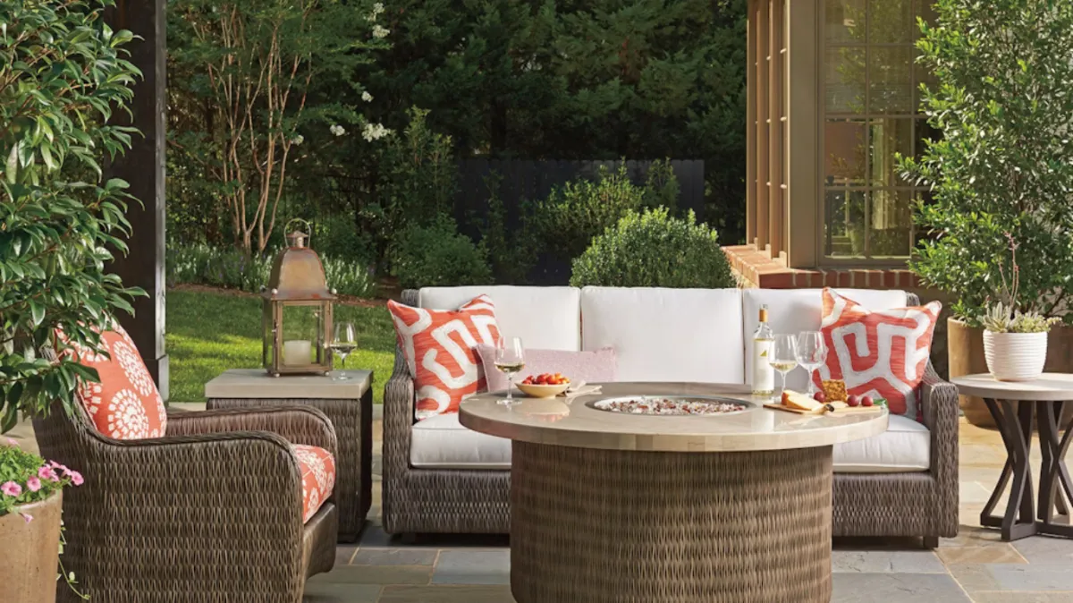 Hardscape Denver experts crafting a luxurious outdoor living area