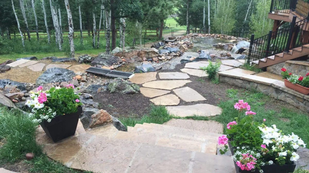 Hardscape Denver build pathway