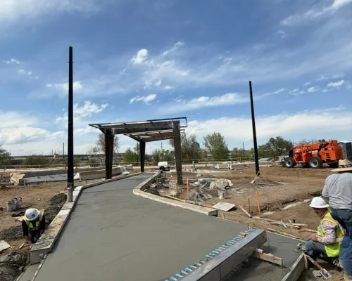 Commercial Concrete projects of Concrete Solution